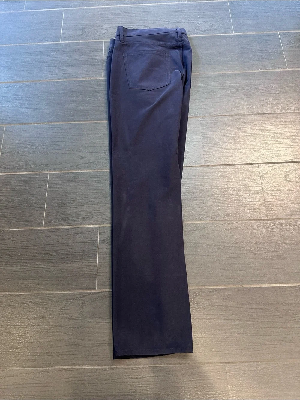 J. Crew Men's Straight Fit Tech Pants in Navy